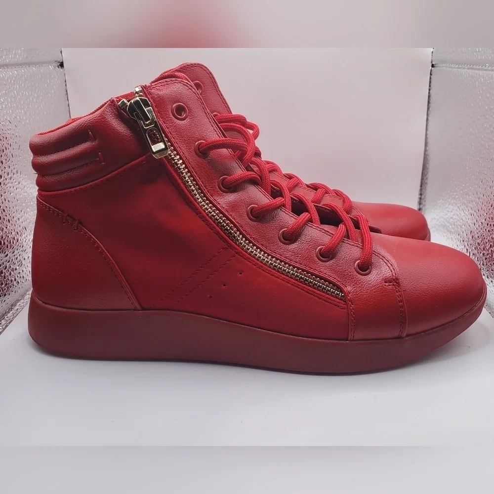 Womens Call it Spring red high top Sneakers size 7 - Picture 14 of 16